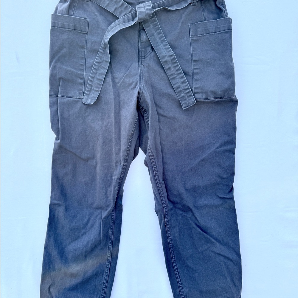 Hollister Ultra High-Rise Skinny Jogger Pants Women’s XL Gray Tie Waist